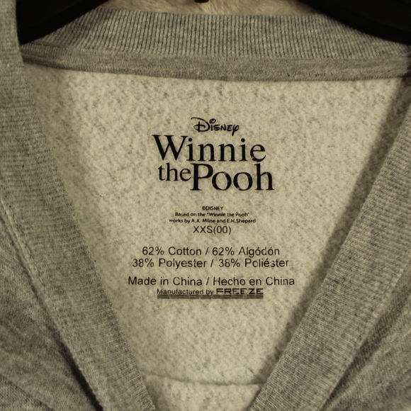 Disney Winnie the Pooh Womens Sweater Size XXS Graphic Print Tigger Piglet - Picture 3 of 9